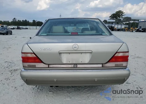 1999 Mercedes-Benz S 420 z USA, uszkodzony, nr VIN WDBGA43G1XA419036